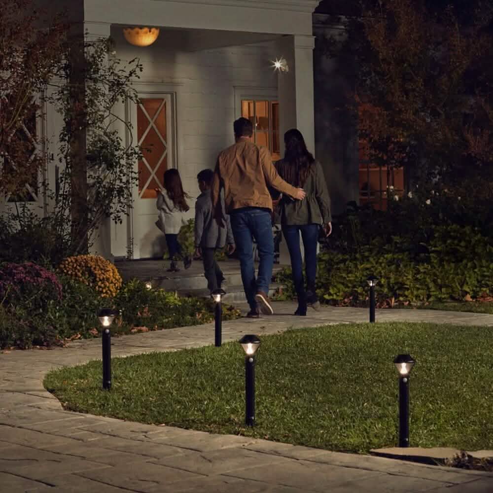 Ring - Smart Lighting Wired Floodlight - White Outdoor Lighting - DailySale