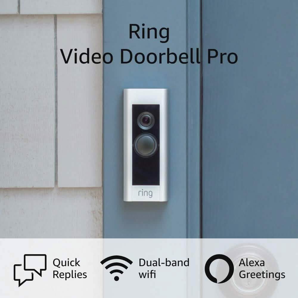 Ring Video Doorbell Pro Smart Home & Security - DailySale