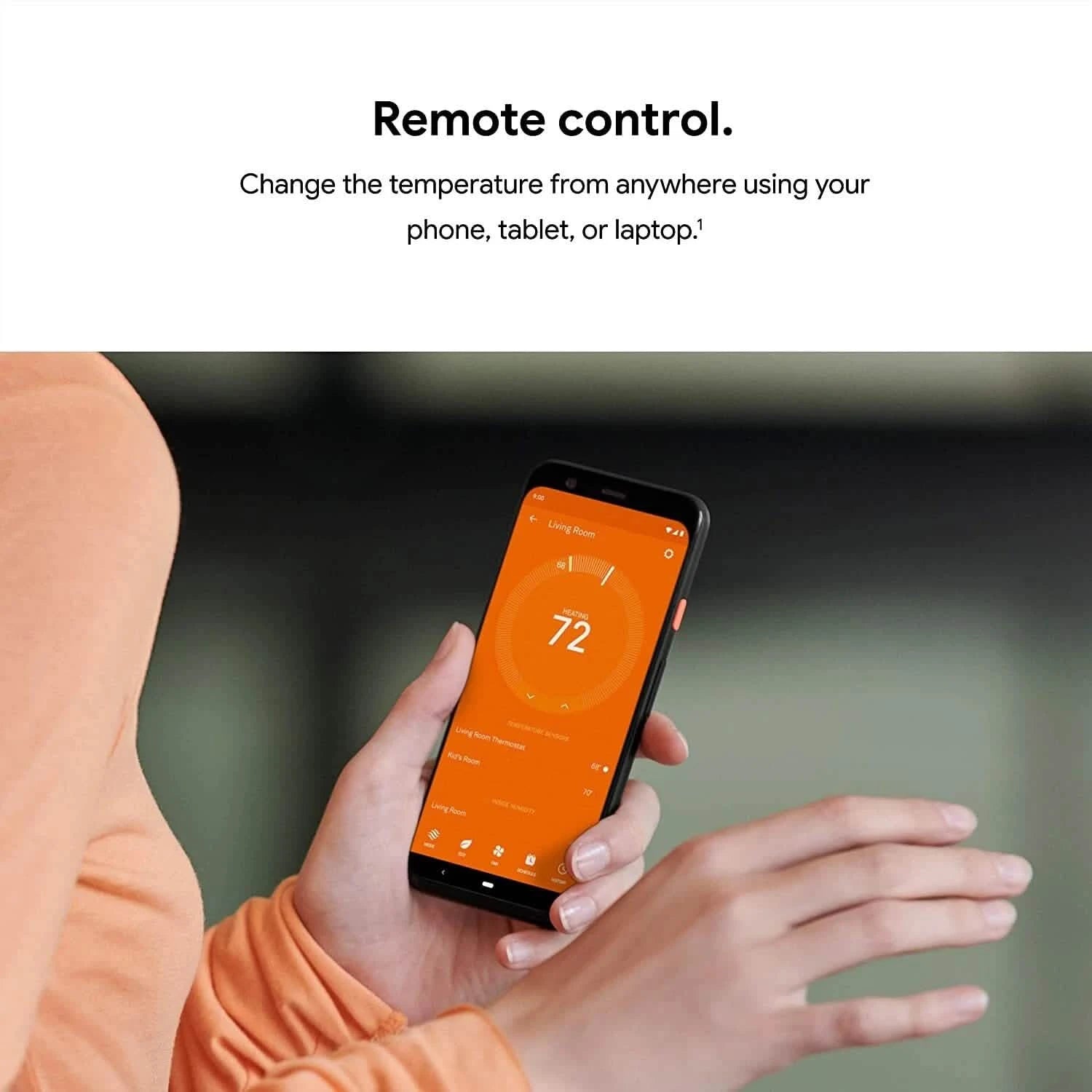 Google Nest 3rd Generation Programmable Thermostat w/Base Polished Steel T3019US (Refurbished)