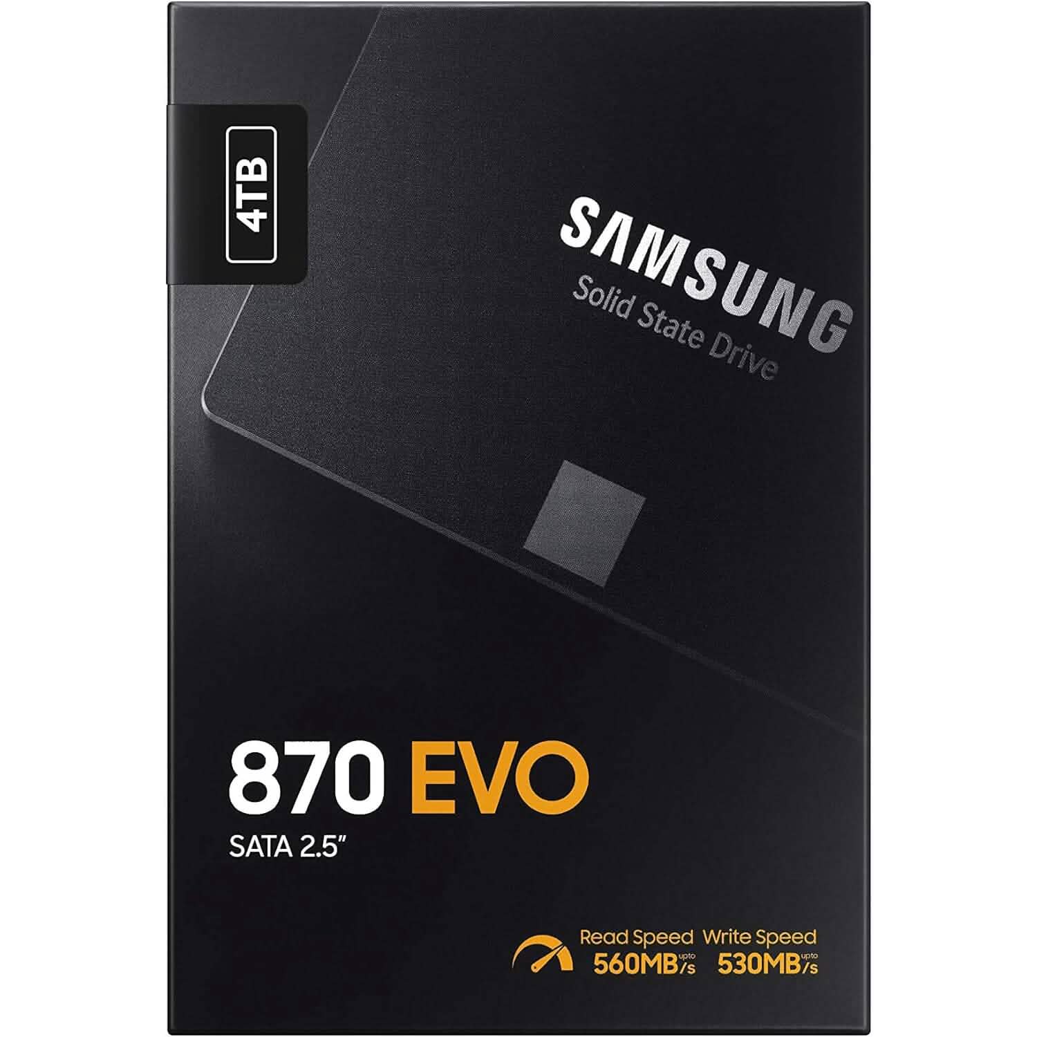 Samsung 870 EVO 4TB 2.5 Inch SATA III Internal SSD (MZ-77E4T0B/AM) Computer Accessories - DailySale