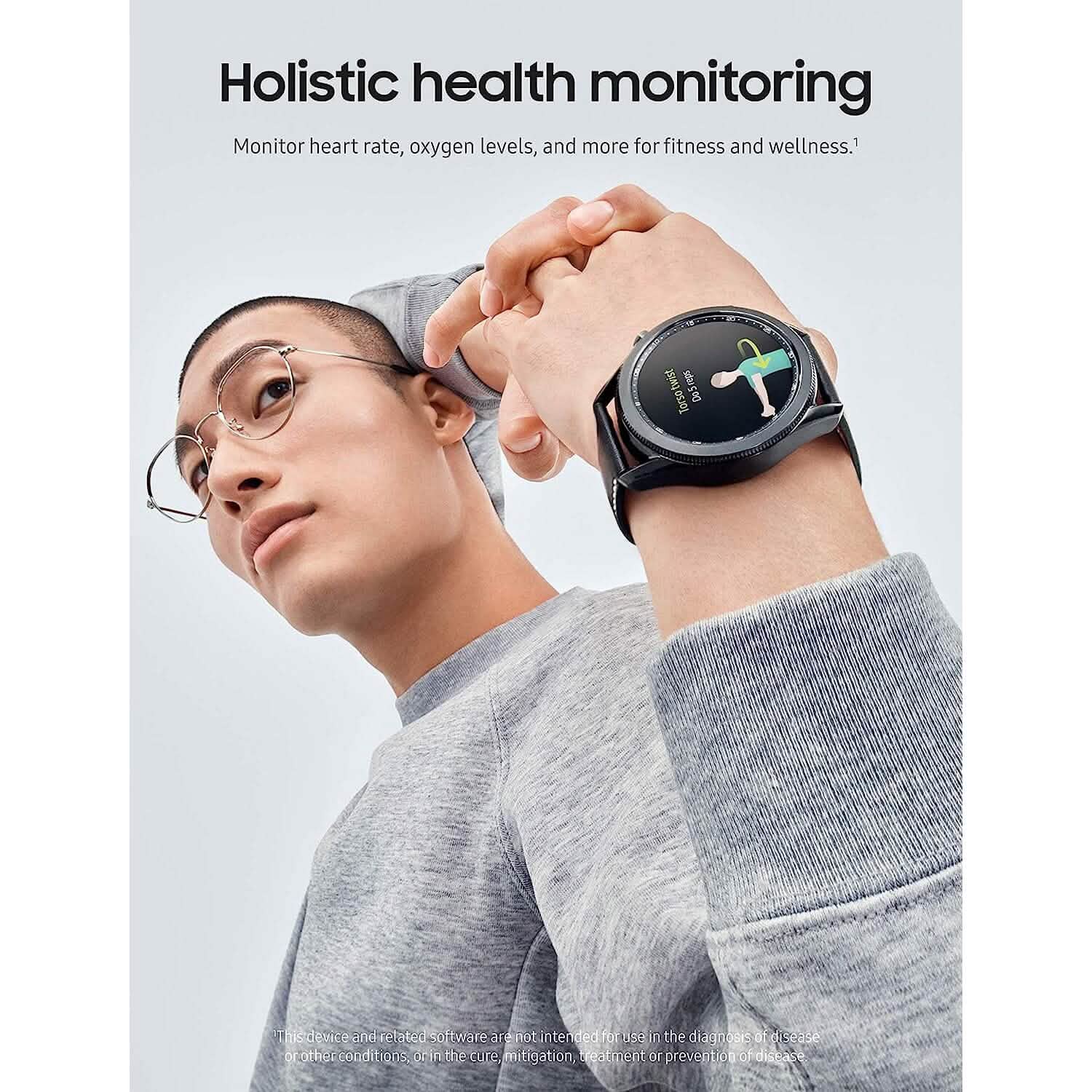 Samsung - Galaxy Watch3 Smartwatch 45mm Stainless LTE - Mystic Black Smart Watches - DailySale