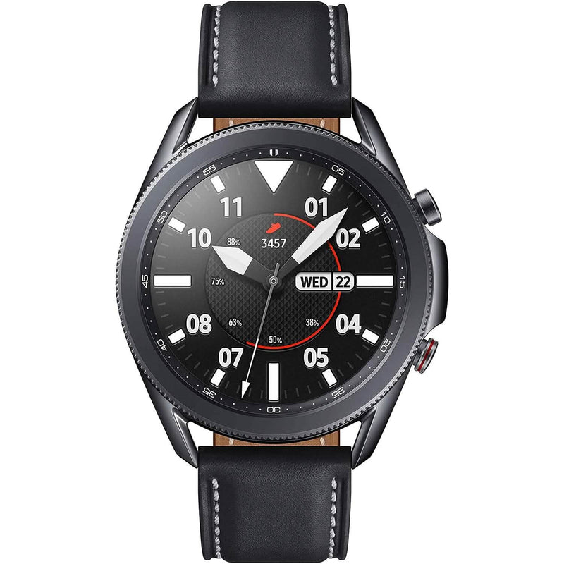 Samsung - Galaxy Watch3 Smartwatch 45mm Stainless LTE - Mystic Black Smart Watches - DailySale