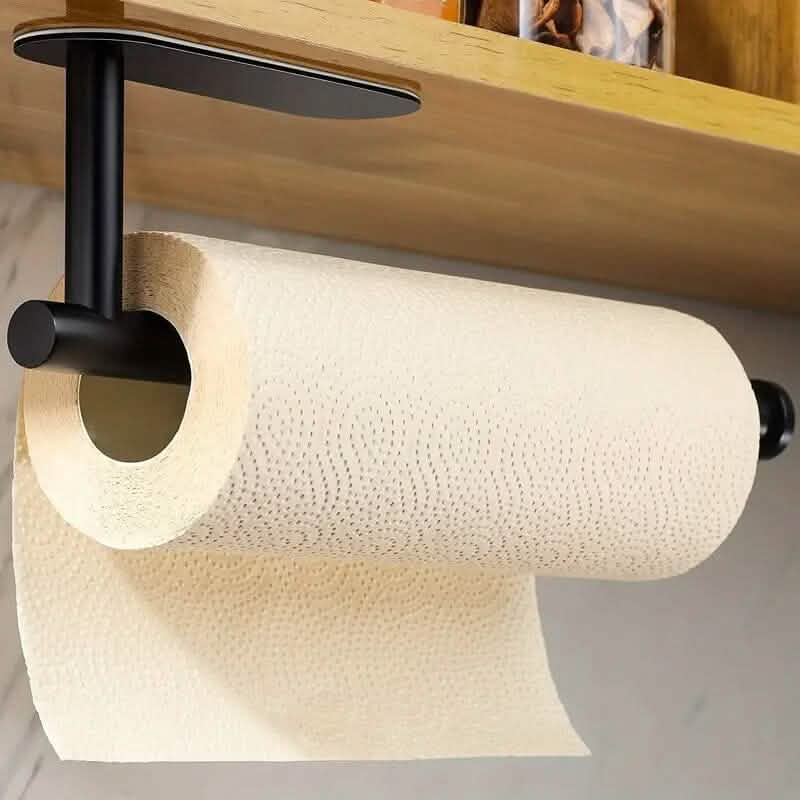 Self-Adhesive Under Cabinet Paper Towel Holder Kitchen Storage - DailySale