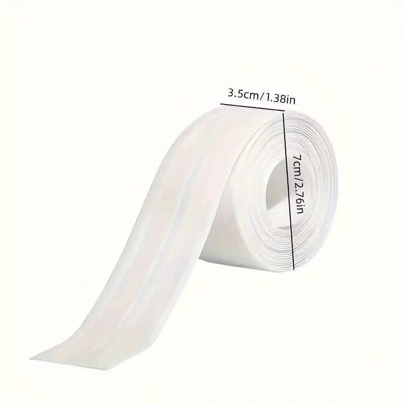 Self-Adhesive Waterproof Caulk Strip - Moisture-Resistant Sealing Tape for Kitchen & Bathroom Bath - DailySale