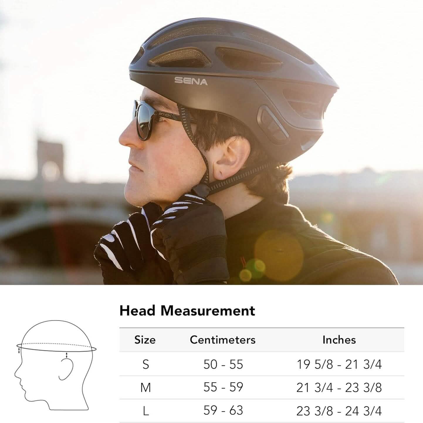 Sena R1 / R1 EVO Smart Communications Cycling Helmet Sports & Outdoors - DailySale