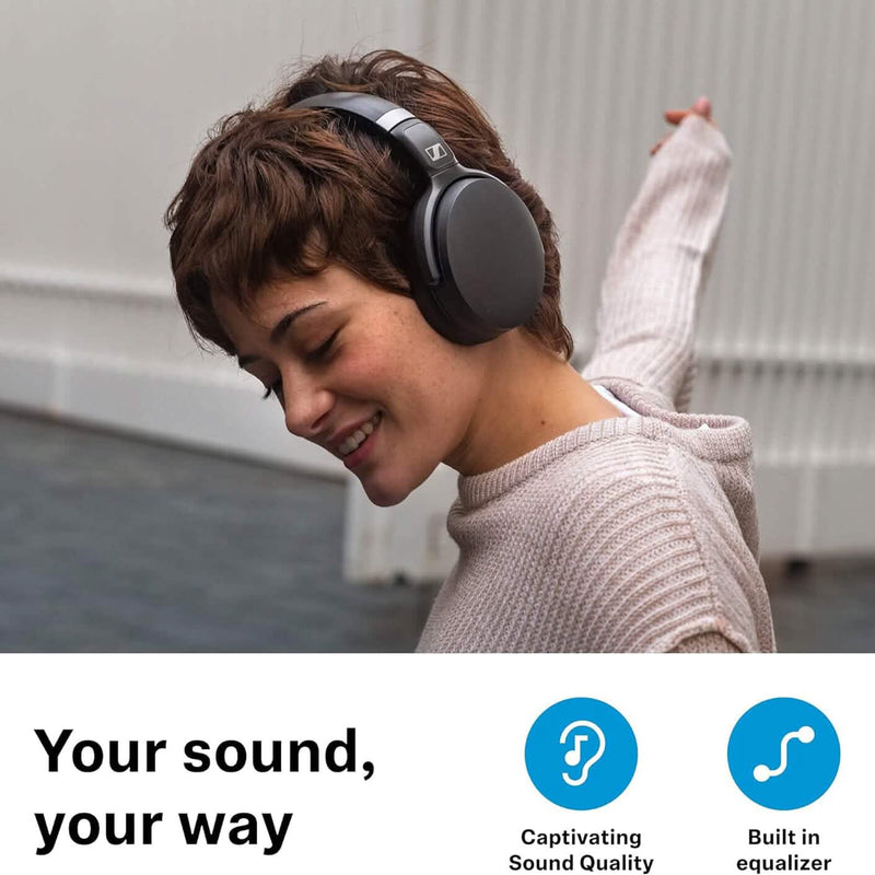 Sennheiser Consumer Audio HD 450BT Bluetooth 5.0 Wireless Headphone with Active Noise Cancellation Headphones - DailySale