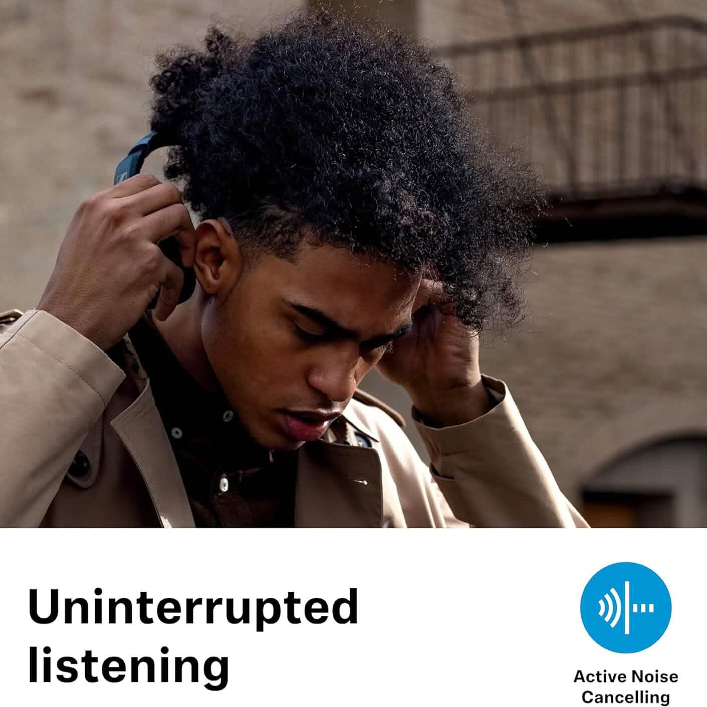 Sennheiser Consumer Audio HD 450BT Bluetooth 5.0 Wireless Headphone with Active Noise Cancellation Headphones - DailySale