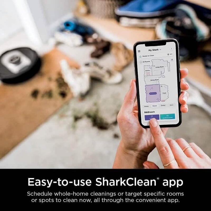 Shark RV2502AE AI Ultra Robot Vacuum with XL HEPA Self-Empty Base Household Appliances - DailySale