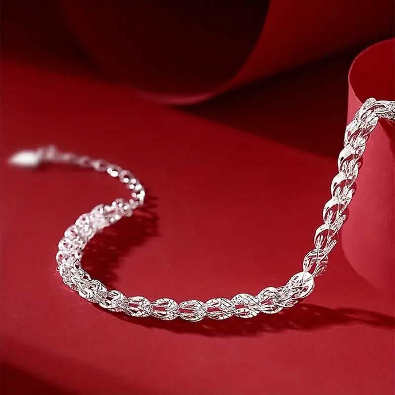 Silvery Ultra Sparkle Glitter Bracelet Bracelets - DailySale