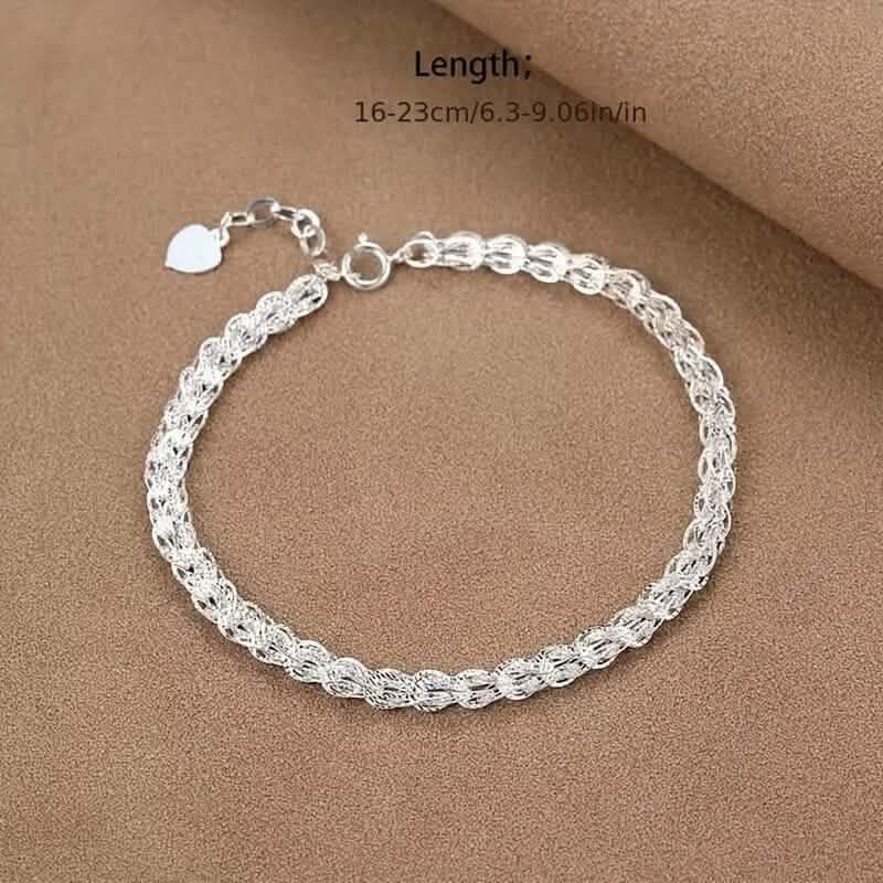 Silvery Ultra Sparkle Glitter Bracelet Bracelets - DailySale