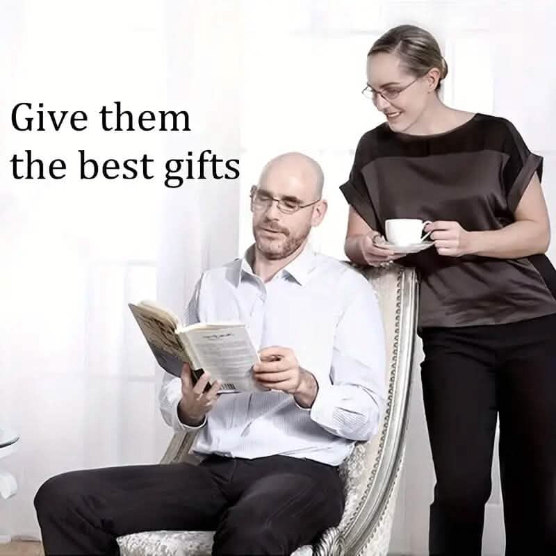 Sleek Folding Reading Glasses with Anti-Blue Light Protection Wellness - DailySale