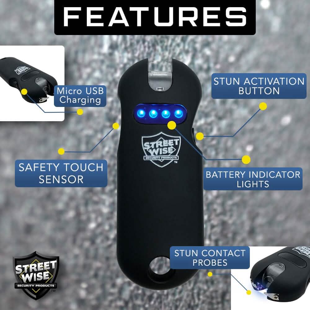 SMART 24,000,000* Keychain Stun Gun Tactical - DailySale