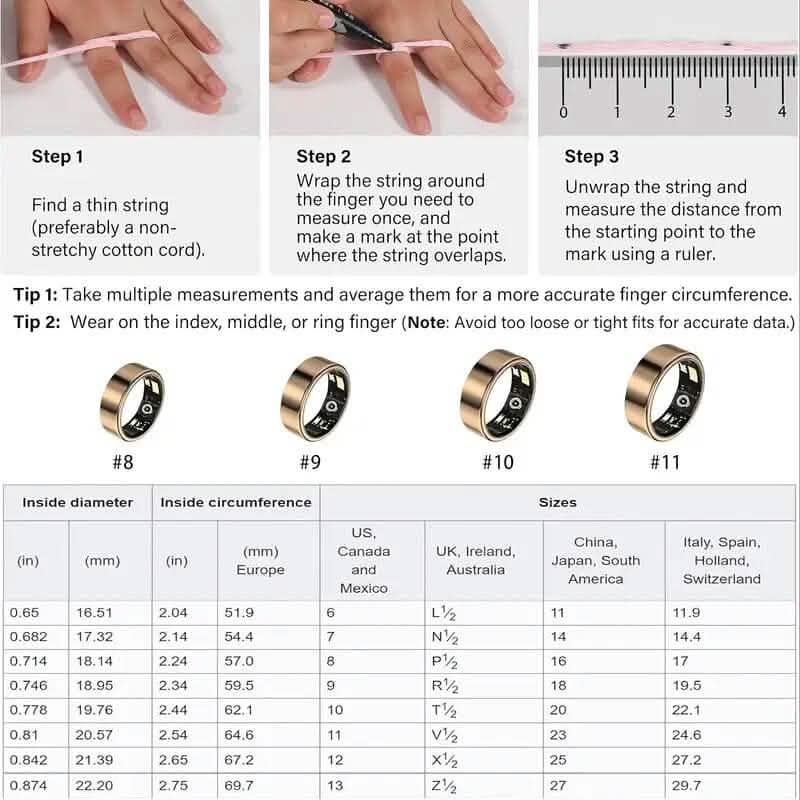 Smart Ring Fitness Assistant Rings - DailySale