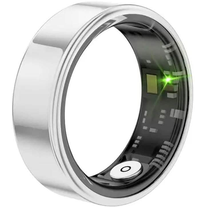 Smart Ring Fitness Assistant Rings Silver 7 - DailySale