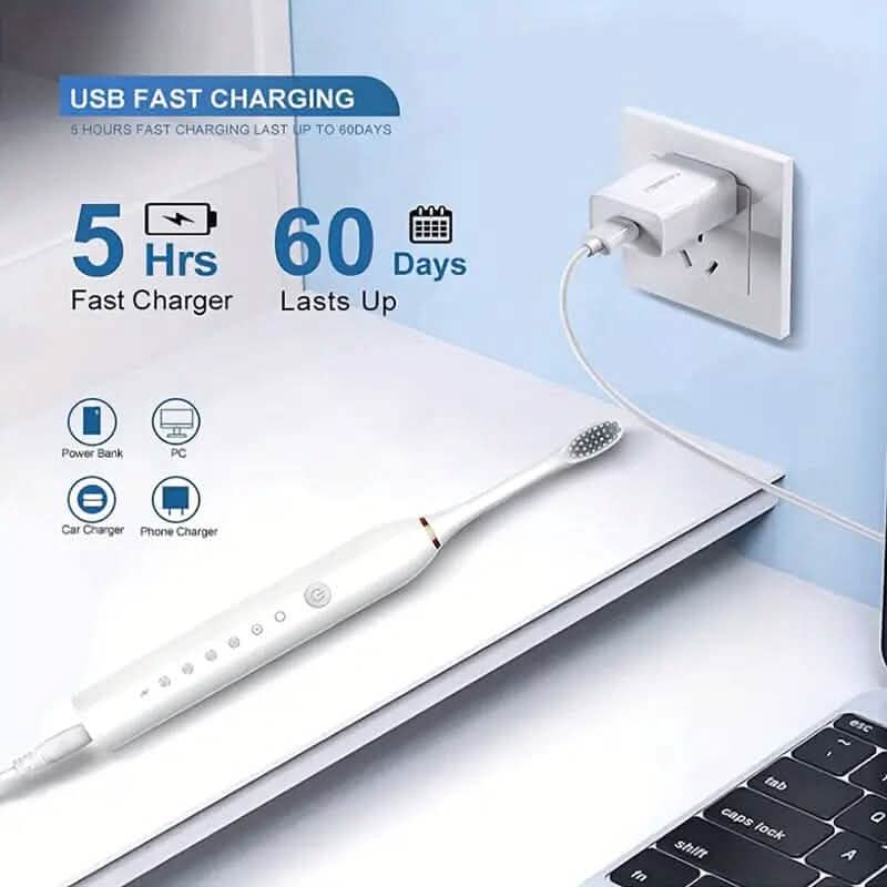 Sonic Electric Toothbrush with 6 Modes and Smart Timer Beauty & Personal Care - DailySale