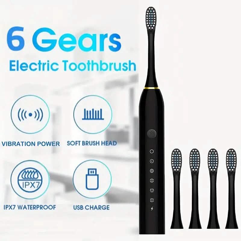 Sonic Electric Toothbrush with 6 Modes and Smart Timer Beauty & Personal Care - DailySale