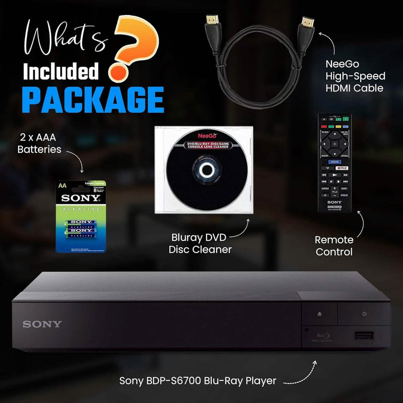 Sony 4k Blu Ray DVD Player for TV TV & Video - DailySale