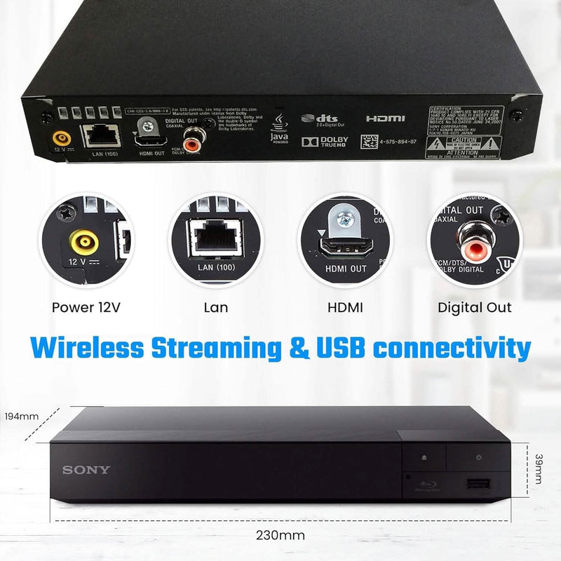 Sony 4k Blu Ray DVD Player for TV TV & Video - DailySale