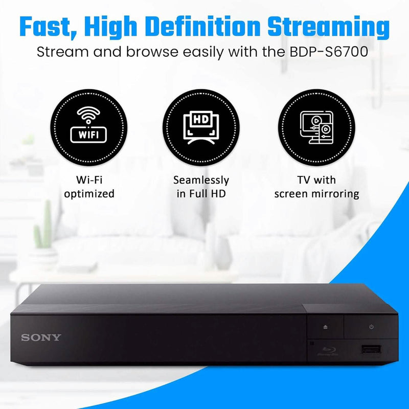 Sony 4k Blu Ray DVD Player for TV TV & Video - DailySale