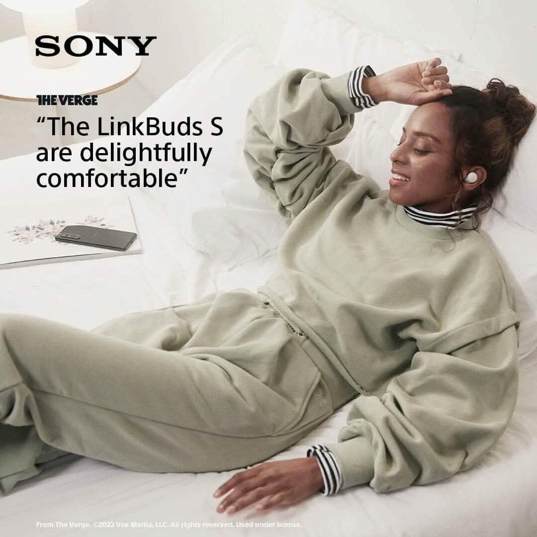 Sony LinkBuds S Truly Wireless Noise Canceling Earbud Headphones with Alexa Built-in Headphones - DailySale