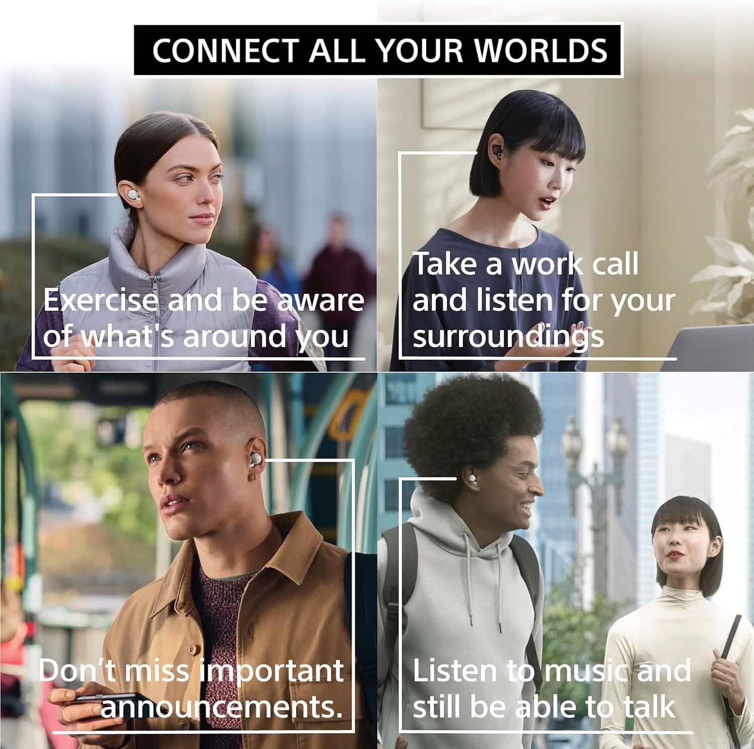 Sony LinkBuds Truly Wireless Earbud Headphones Headphones - DailySale