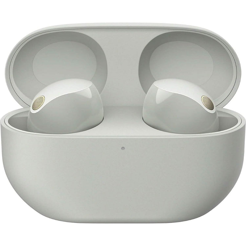 Sony WF-1000XM5 The Best Truly Wireless Bluetooth Noise Canceling Headphones (Refurbished) shown in its charging case