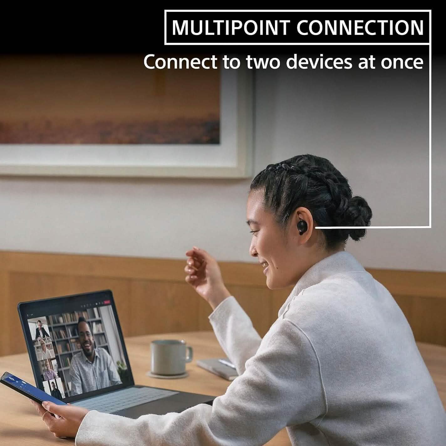 Sony WF-1000XM5 The Best Truly Wireless Bluetooth Noise Canceling Headphones (Refurbished) Headphones - DailySale