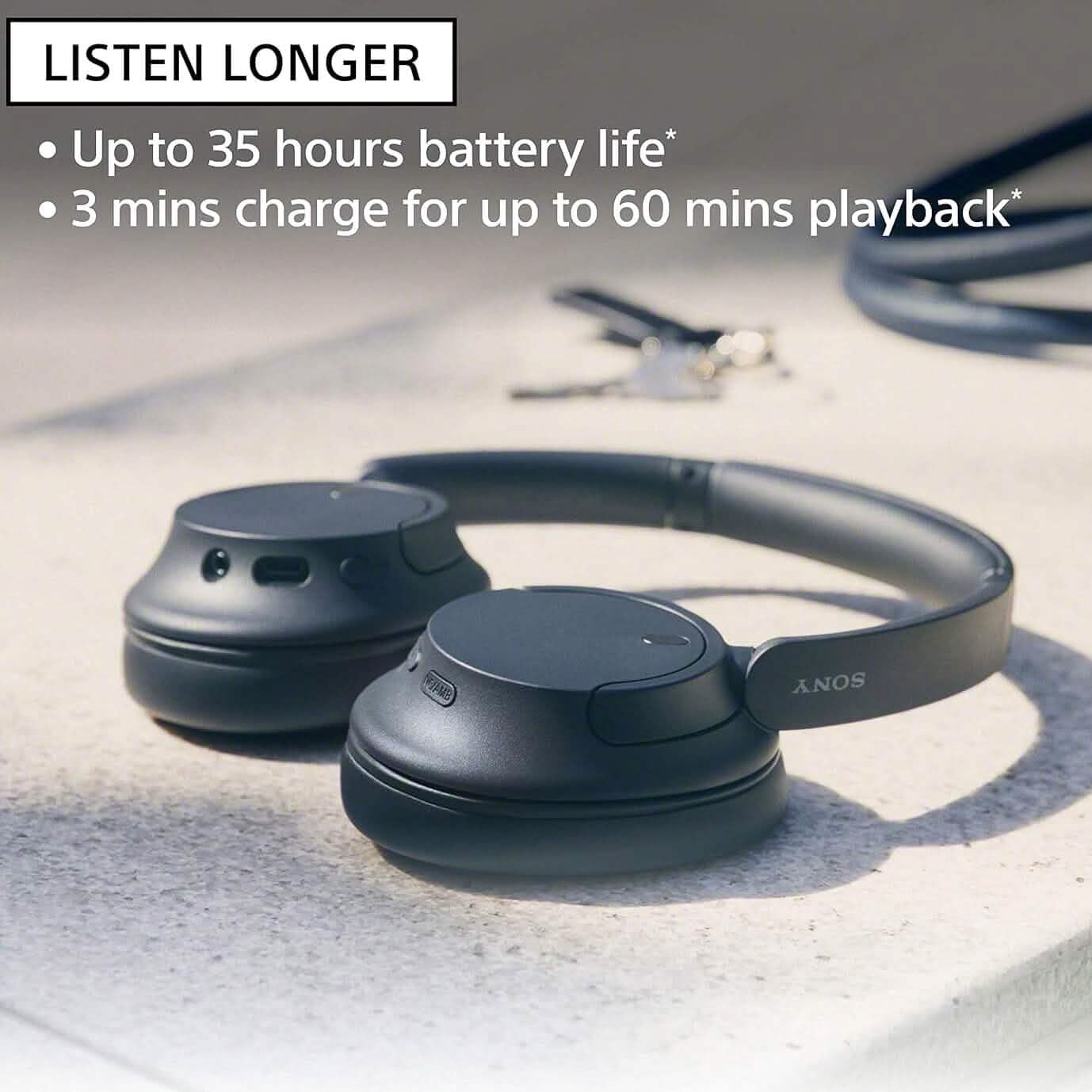 Sony WH-CH720N Noise Canceling Wireless Bluetooth Headphones (Refurbished) Headphones - DailySale