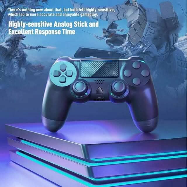 SPBPQY Wireless Game Controller for P4 (Refurbished) Video Games & Consoles - DailySale