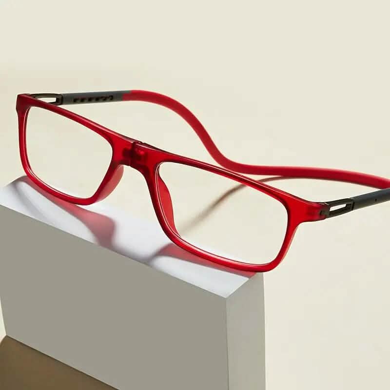 Square Magnetic Neck Fashion Reading Glasses Wellness - DailySale