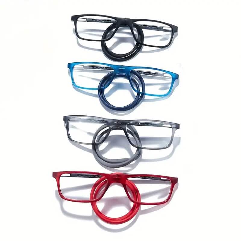 Square Magnetic Neck Fashion Reading Glasses Wellness - DailySale