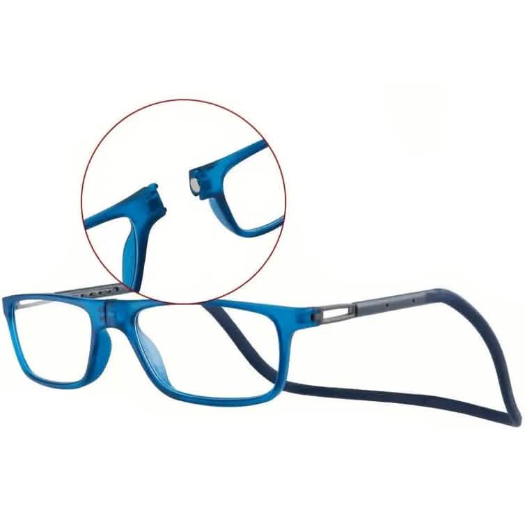 Square Magnetic Neck Fashion Reading Glasses Wellness - DailySale