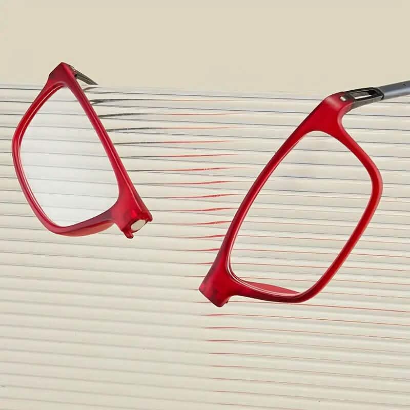 Square Magnetic Neck Fashion Reading Glasses Wellness - DailySale