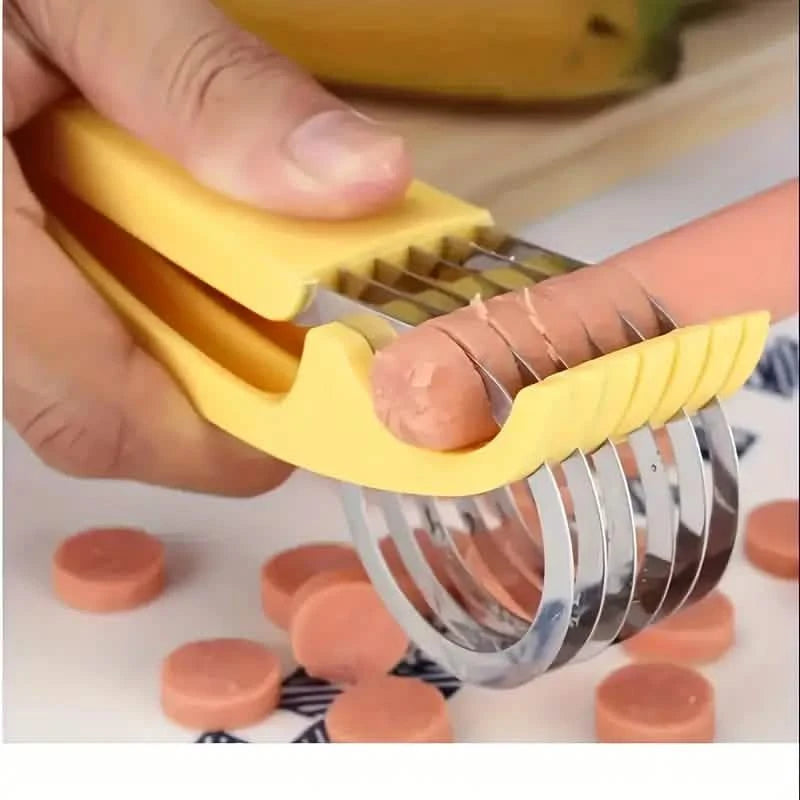 Stainless Steel Banana & Cucumber Slicer Kitchen Tools & Gadgets - DailySale