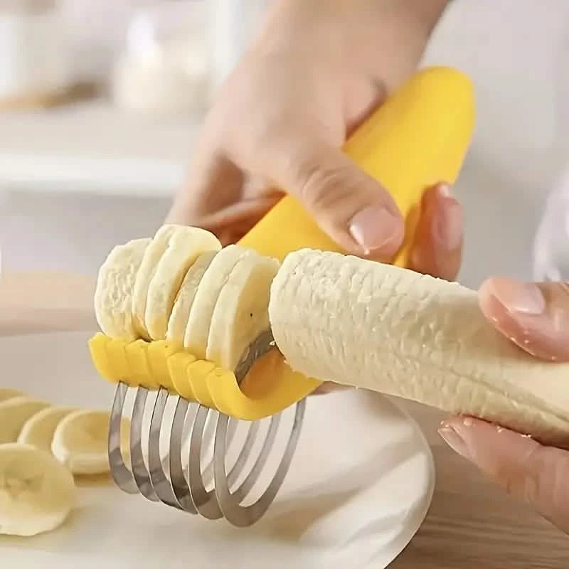 Stainless Steel Banana & Cucumber Slicer Kitchen Tools & Gadgets - DailySale