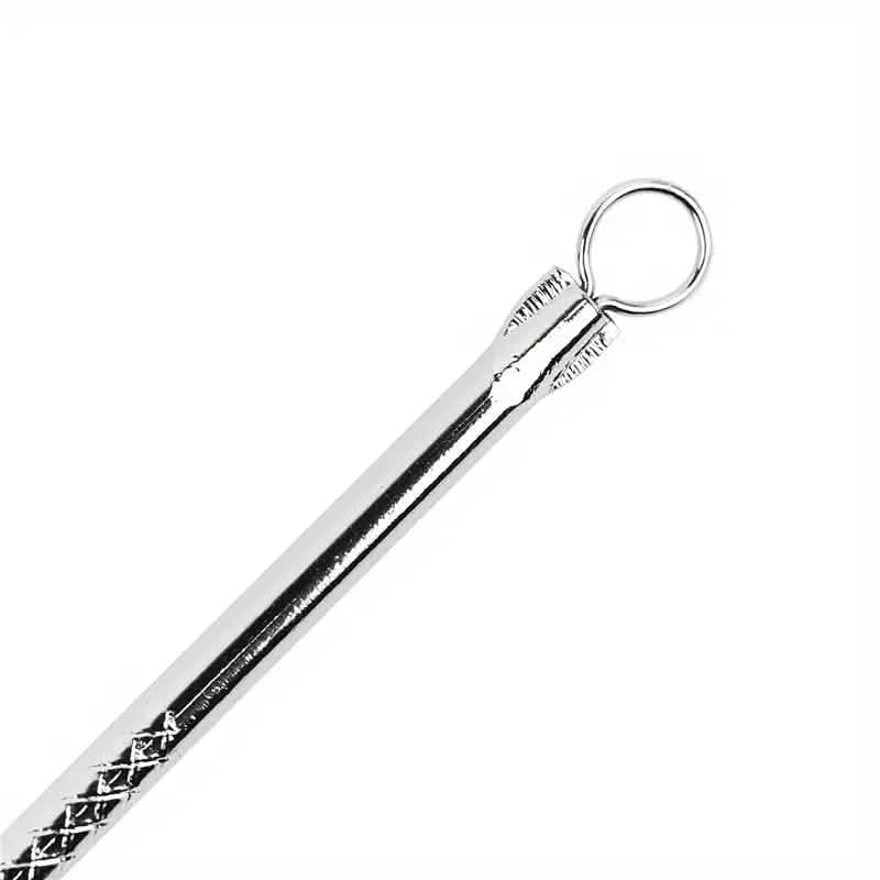 Stainless Steel Pimple Extractor Blackhead Removal Tool For Blemish Whitehead Popping Acne Beauty & Personal Care - DailySale