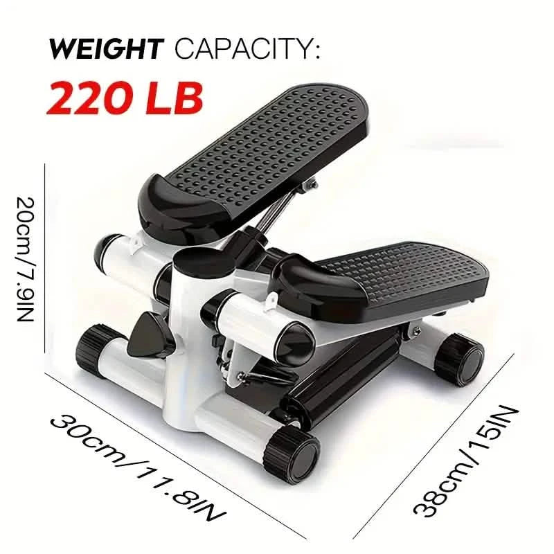 Stair Stepper With Resistance Bands For Exercise At Home Fitness - DailySale