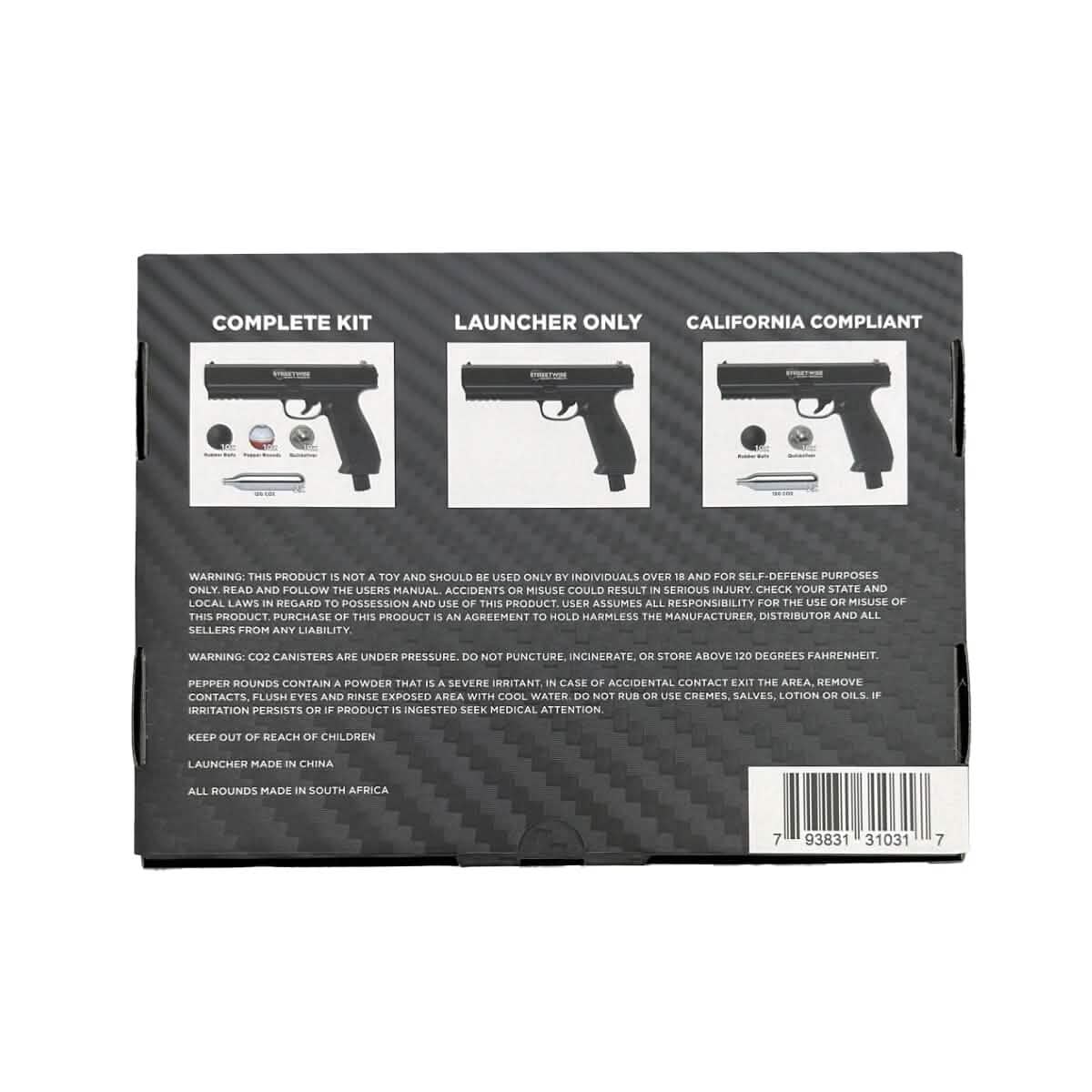 Streetwise The Heat Pepper Launcher Tactical - DailySale