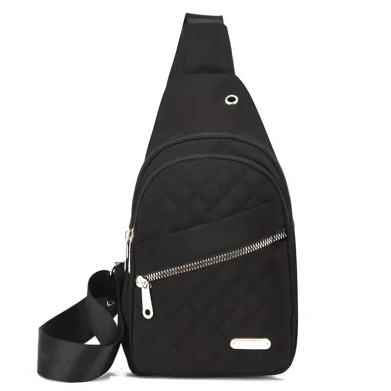 chic travel crossbody bag Stylish Chic Quilted Lightweight & Comfortable Crossbody Chest Bag