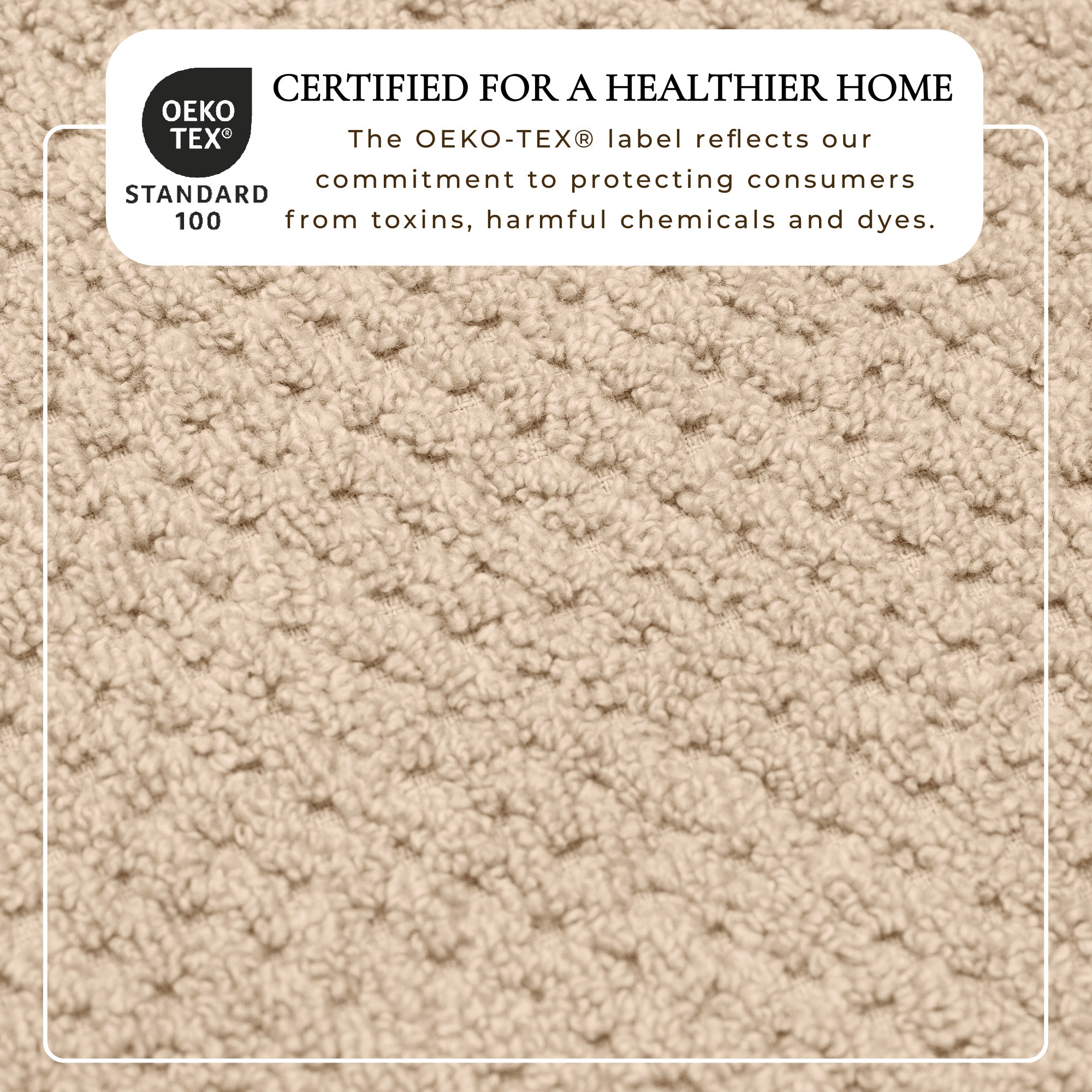 100% Cotton Checkered Jacquard Bath Towel Set - Giuliana Collection