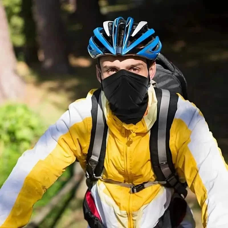 Summer Face Cover Scarf, Moisture Wicking Breathable Stretch Face Neck Gaiter Mask Sports & Outdoors - DailySale