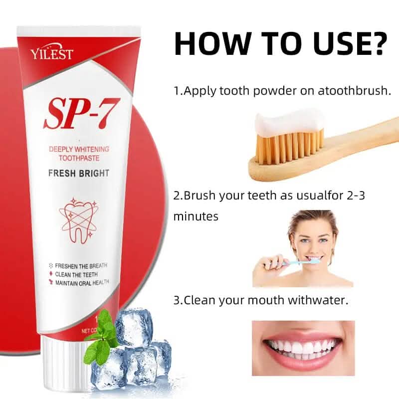 Super SP7 Probiotic Stain Removal Toothpaste 100g Beauty & Personal Care - DailySale