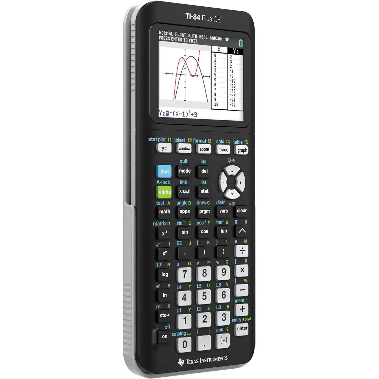 Texas Instruments TI-84 PLUS CE Graphing Calculator (84PLCE/PWB/2L1/A) (Refurbished) Everything Else - DailySale