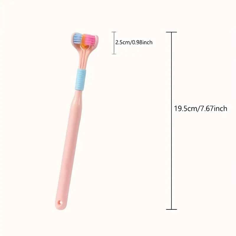 Threesided Soft Bristle Toothbrush Beauty & Personal Care - DailySale