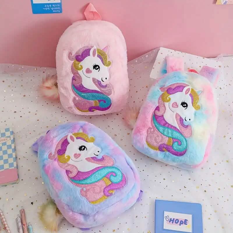 Tie-Dye Fabric Unicorn Shoulder Bag for Girls Handbags & Wallets - DailySale