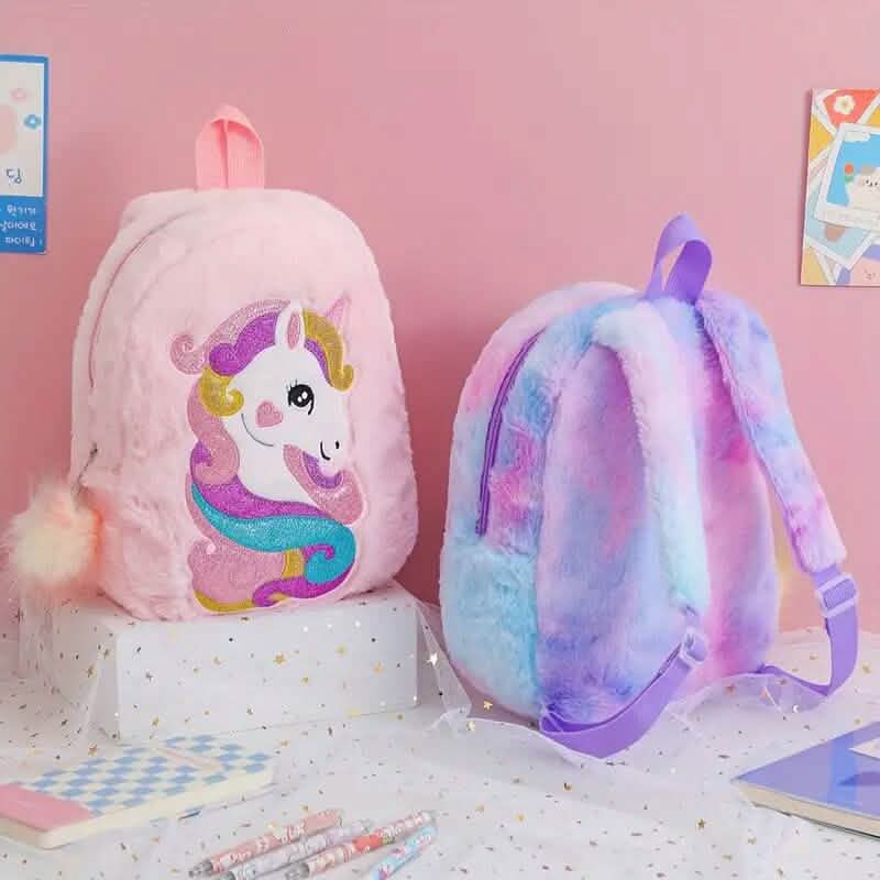 Tie-Dye Fabric Unicorn Shoulder Bag for Girls Handbags & Wallets - DailySale