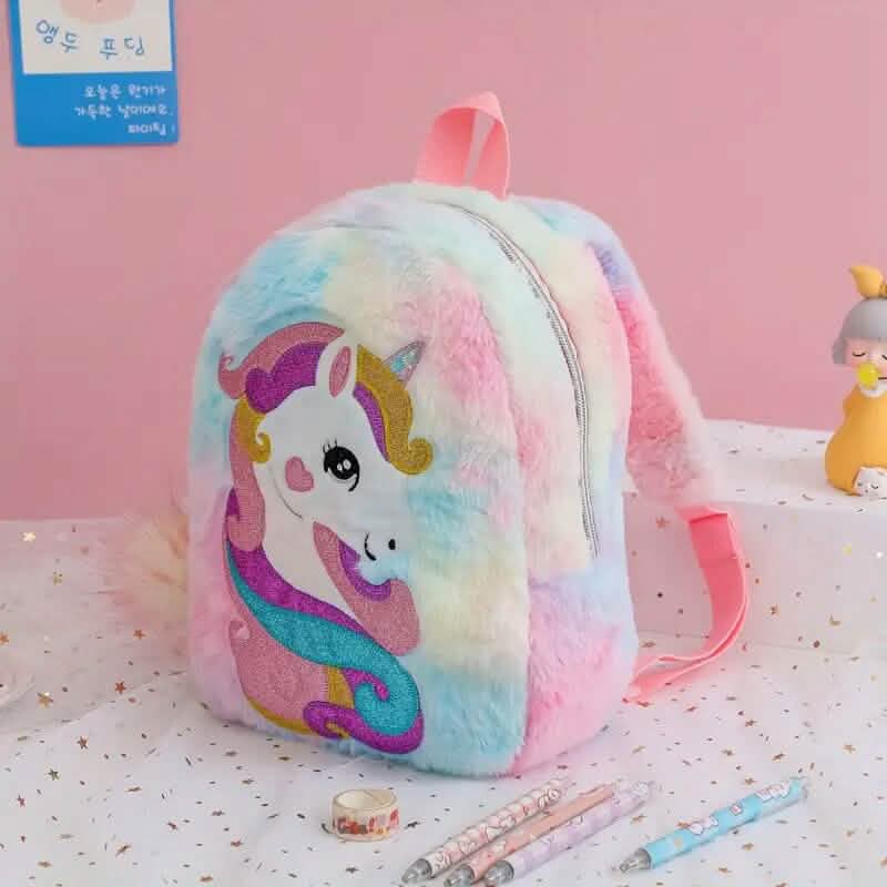 Tie-Dye Fabric Unicorn Shoulder Bag for Girls Handbags & Wallets - DailySale