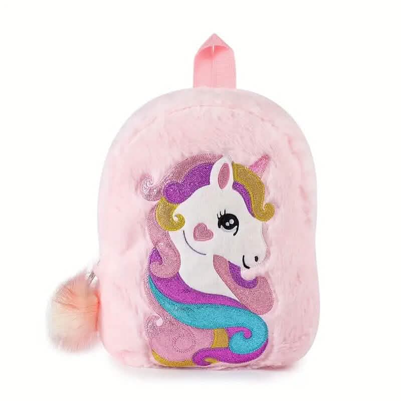 Tie-Dye Fabric Unicorn Shoulder Bag for Girls Handbags & Wallets Pink - DailySale