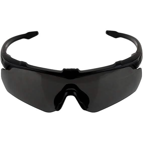 ToopMount Tactical Eyewear Anti Fog, ANSI Z87.1 Shooting Glasses with 3 Interchangeable Lens (Refurbished) Sports & Outdoors - DailySale