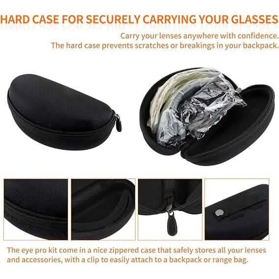 ToopMount Tactical Eyewear Anti Fog, ANSI Z87.1 Shooting Glasses with 3 Interchangeable Lens (Refurbished) Sports & Outdoors - DailySale